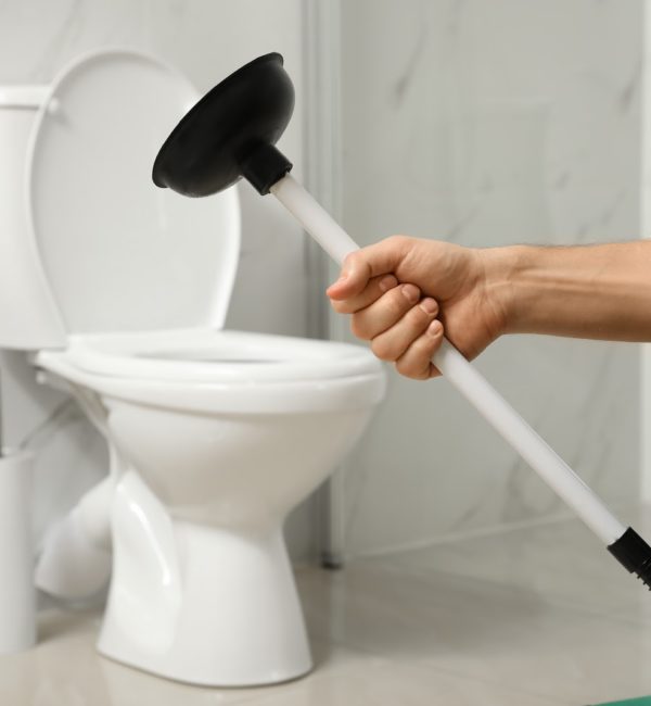 Fixing a Clogged Toilet, Ermen Plumbing